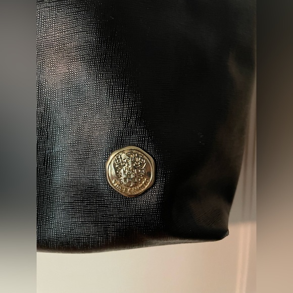 Vince Camuto Black Leather Tote Bag - Picture 6 of 10